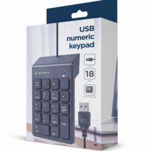 TECLADO NUMERICO GEMBIRD USB NEGRO