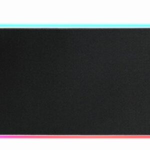 ALFOMBRILLA GAMING GEMBIRD LUZ LED NEGRO L 800X300X4 RGB