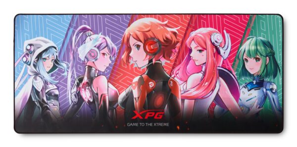 ALFOMBRILLA GAMING XPG FRONTLINE XL XTREME SAGA 01 NEGRO 900X400X3