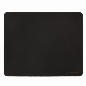 ALFOMBRILLA GEMBIRD DE RATON NEGRO M 260X220X4
