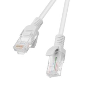 CABLE DE RED LANBERG LATIGUILLO CAT.6 UTP 0.25M GRIS FLUKE PASSED (PACK 10 UDS)