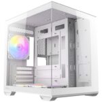 CAJA ANTEC CX60M ARGB MATX BLANCO 2XVENT REV 120 MM 1X120MM 2XUSB SN FUENTE