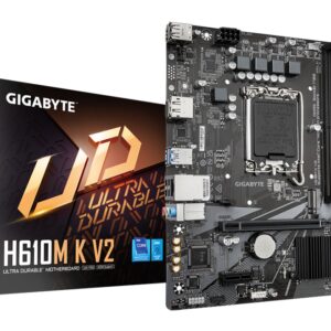 PLACA BASE GIGABYTE H610M K V2 1700 MATX 2XDDR5