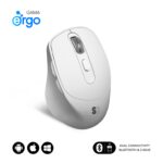 RATON SUBBLIM ERGO DUAL BLANCO BLUETOOTH BATERIA RECARGABLE