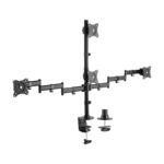 SOPORTE AISENS MESA ECO GIRATORIO INCLINABLE 4 MONITORES 8KG 13-27