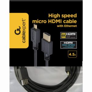 CABLE HDMI/MICRO HDMI M/M 4,5M GOLD