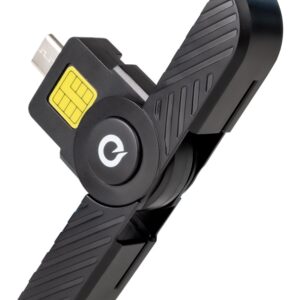 LECTOR TARJETAS TOOQ DNIE USB-C 2.0 NEGRO