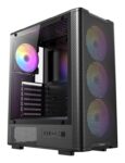 CAJA ANTEC VX-320 ATX 4 VENTILADORES ARGB NEGRA