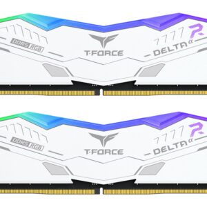 DDR5 TEAMGROUP T-FORCE DELTA RGB 16GB X2 6000 NEGRO CL30-39-39-76 1.4V