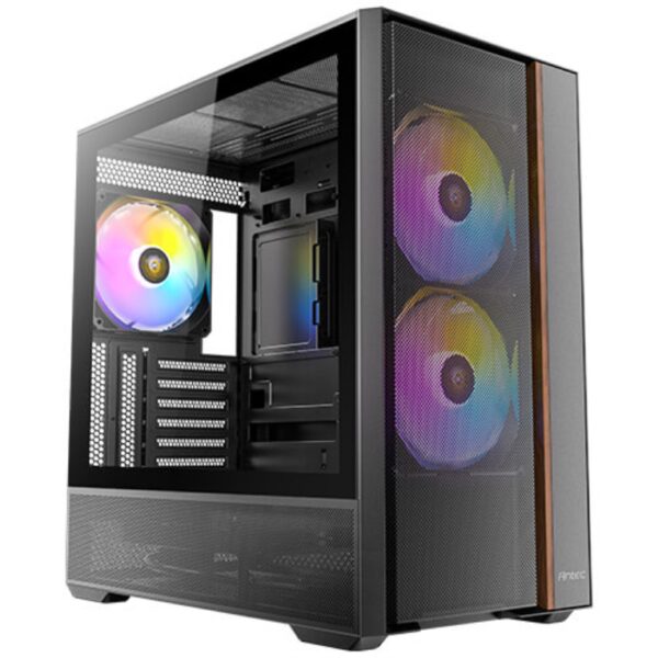 CAJA ANTEC FLUX REAR ATX ARGB NEGRA