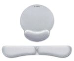 PACK SUBBLIM ERGO MEMORYFLEX -REPOSAMUÑECAS TECLADO Y RATON PLATA