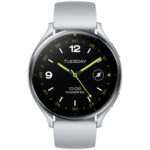 SMARTWATCH XIAOMI WATCH 2 4G SILVER CASE WITH GRAY TPU STRAP