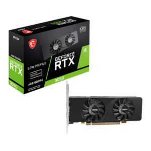 TARJETA GRAFICA MSI RTX 3050 LP E 6GB OC