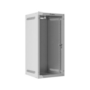 ARMARIO LANBERG MURAL 10" 12U/280X310 FLAT PACK GRIS PUERTA CRISTAL