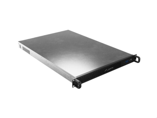 CAJA SERVIDOR LANBERG E-ATX PARA RACK 19'' 1U 650/12 2XUSB 3.0, 8 VENTILADORES