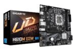 PLACA BASE GIGABYTE H610M D3W 1700 M-ATX DDR5 PCIe 4.0 128GB 1GbE M.2