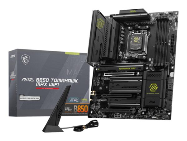 PLACA BASE MSI MAG B850 TOMAHAWK WIFI PCI-E x16 Gen5, M.2 Gen5