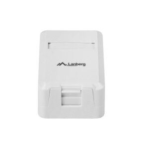 ROSETA DE SUPERFICIE LANBERG PARA 1 MODULO KEYSTONE
