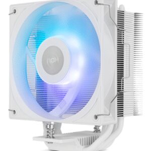 VENTILADOR CPU NOX HUMMER R-400ARGB BLANCO ALTO RENDIMIENTO