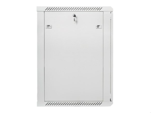 ARAMRIO LANBERG MURAL RACK 19" 18U 600X600 FLAT PACK V2 PUERTA CRISTAL GRIS