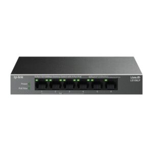 SWITCH TP-LINK LS106LP 6-PUERTOS 10/100 4-PUERTOS POE+
