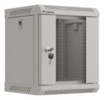 ARMARIO LANBERG MURAL RACK 10" 6U/300X300 FLAT PACK GRIS PUERTA CRISTAL
