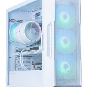 CAJA ZALMAN I3 NEO ARGB V2 ATX 4XVENT 120MM 2XUSB 3.0 BLANCO S/N FUENTE