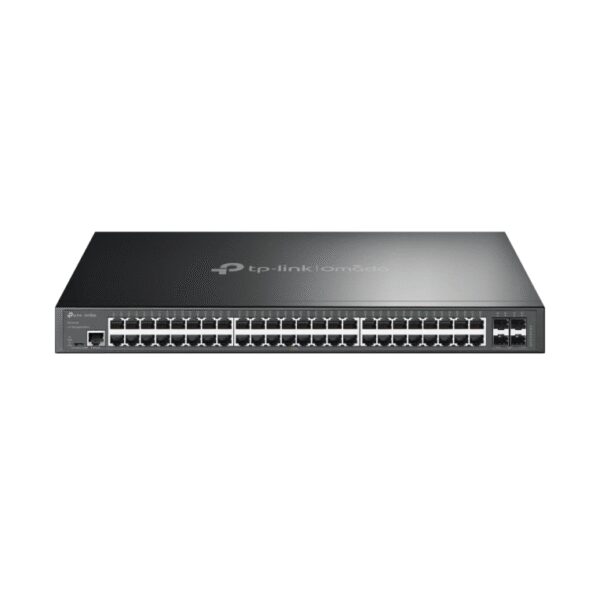 MANAGED SWITCH OMADA TP-LINK 48 PORT GIGABIT L2+ 4 RANURAS 10GE SFP+