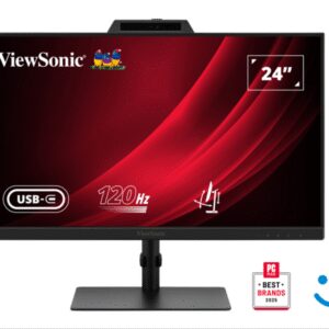 MONITOR VIEWSONIC 24" VG2441V FHD 120Hz IPS HDMI DDP WCAM USB USB-C MULTI AJUST