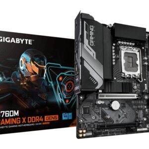 PLACA BASE GIGABYTE B760M GAMING X DDR4 GEN5