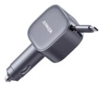CARGADOR DE COCHE ANKER DE COCHE 75W CON CABLE USB-C RETRACTIL