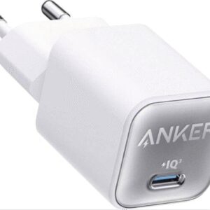 CARGADOR DE PARED ANKER NANO USB-C DE PARED 30W BLANCO