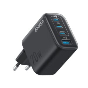 CARGADOR DE PARED ANKER ZOLO 70W 4 PUERTOS PD 3.0