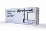 SOPORTE DE PARED GEMBIRD PARA TV (INCLINABLE) 2 PANTALLAS 17-32'' HASTA 9 KG