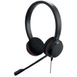 AURICULARES JABRA EVOLVE 20 MS STEREO NEGRO MICROFONO ALAMBRICO USB-A