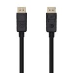 CABLE AISENS DISPLAYPORT V1.2 4K@60HZ DP M-DP M NEGRO 1.0M