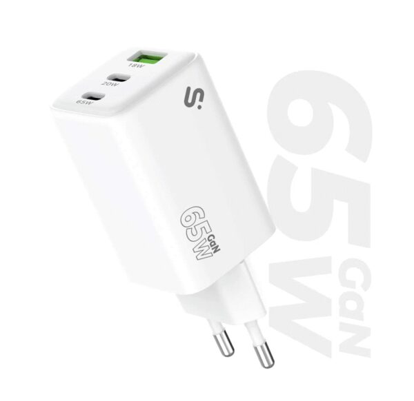 GAN 65W CHARGER USB C+C+A
