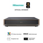 PROYECTOR LASER HISENSE PT1 4K UHD 2500 LUMENES HDR10+ SMART TV TIRO CORTO
