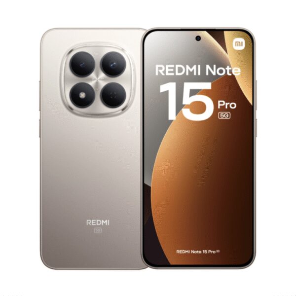 SMARTPHONE XIAOMI REDMI NOTE 15 PRO 5G 6,83 12GB/512GB TITANIUM COLOR