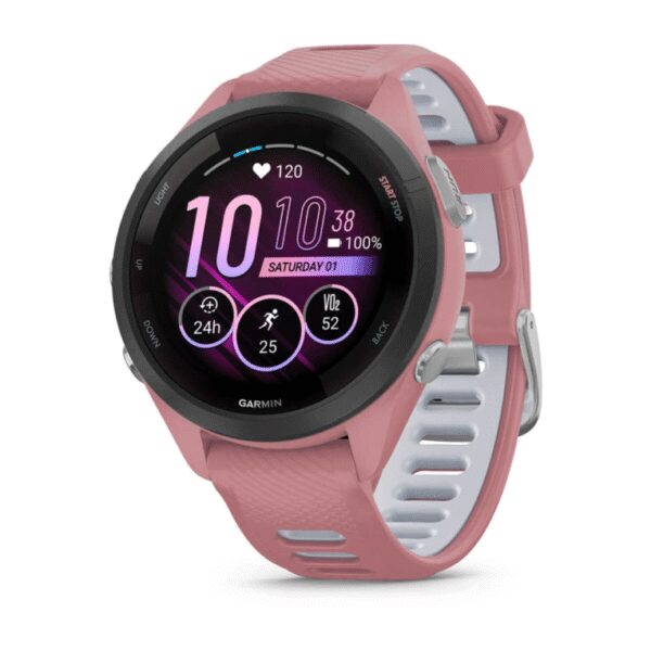 SMARTWATCH GARMIN FORERUNNER 265S ROSA BLANCO GPS