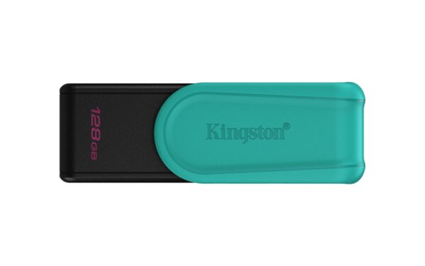 MEMORIA USB 3.2 KINGSTON 128GB DTXS/128GB BLACK/TURQUOISE