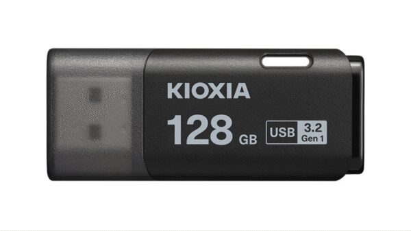 MEMORIA USB 3.2 KIOXIA 128GB U301 HAYABUSA NEGRO