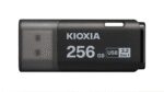 MEMORIA USB 3.2 KIOXIA 256GB U301 HAYABUSA NEGRO