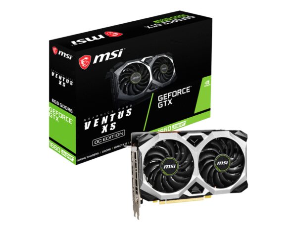 TARJETA GRAFICA MSI GTX 1660 SUPER VENTUS XS OC 6GB GDDR6