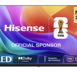 TV HISENSE 40A5S 40" FHD QLED SMART TV DOLBY ATMOS MODO JUEGO AIRPLAY