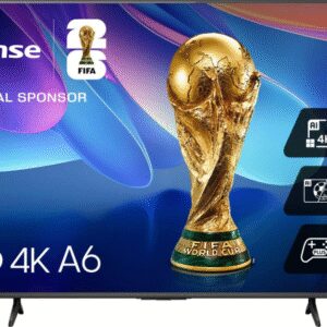 TV HISENSE 65A6S 65" UHD 4K SMART TV DOLBY VISION MODO JUEGO PLUS AIRPLAY