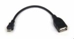 CABLE 3GO MICRO USB-USB M/H OTG 2.0 15CM