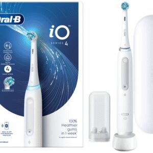 CEPILLO DENTAL BRAUN ORAL-B IO-4 MAGNETIC BLANCO