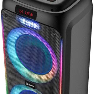 ALTAVOZ BLUETOOTH DENVER DUAL 8" CON 60W DE POTENCIA