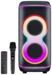 ALTAVOZ DE FIESTA DENVER BPS-370 BLUETOOTH CON 100W DE POTENCIA